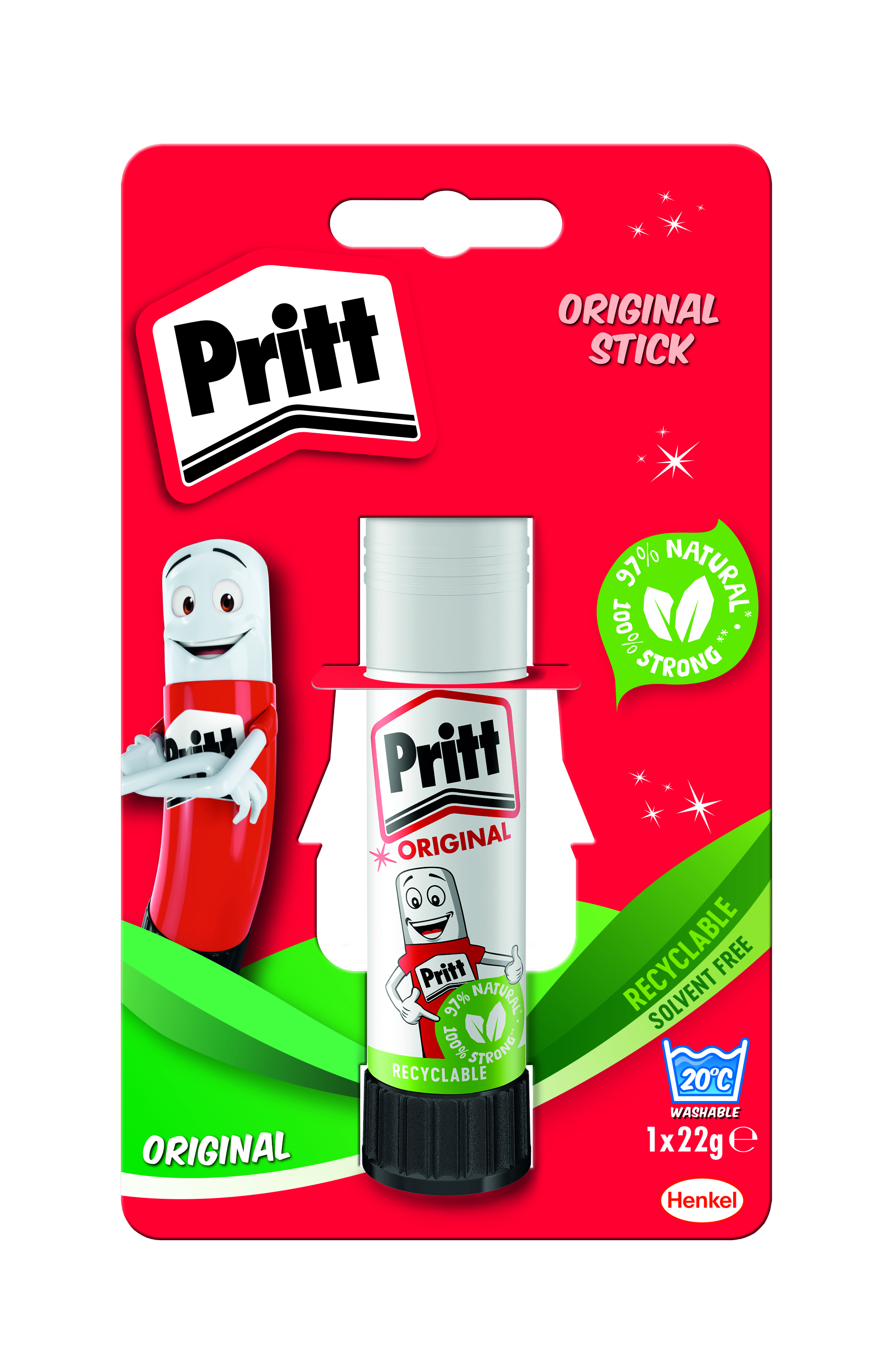 PRITT STICK 22G CARDED (1456074)