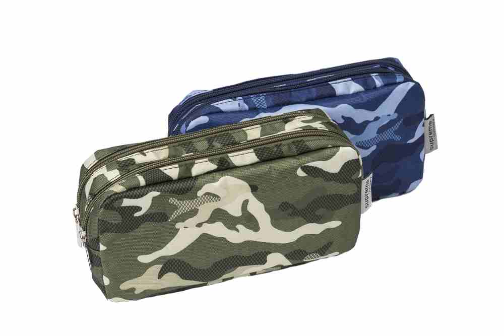 DOUBLE PENCIL CASE CAMOUFLAGE (PC-8469)