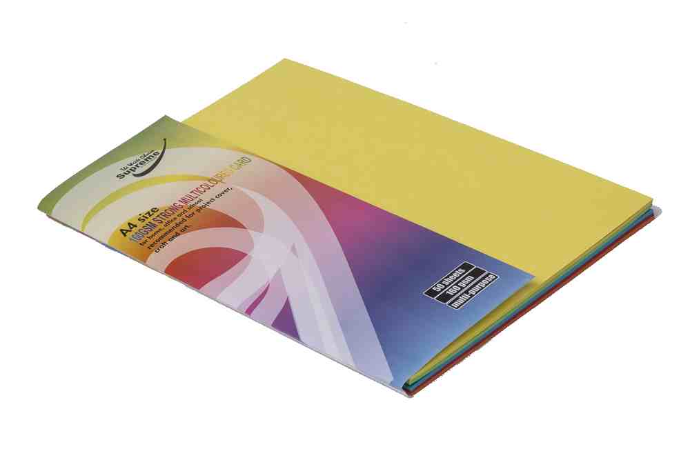 CC CARD A4 ASSORT 50PK 160GSM (MC-1650)