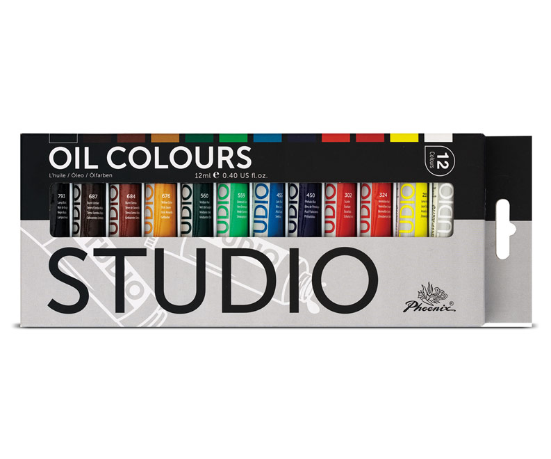 PA OIL CLR 12 12ML STUDIO (020703PO1212)