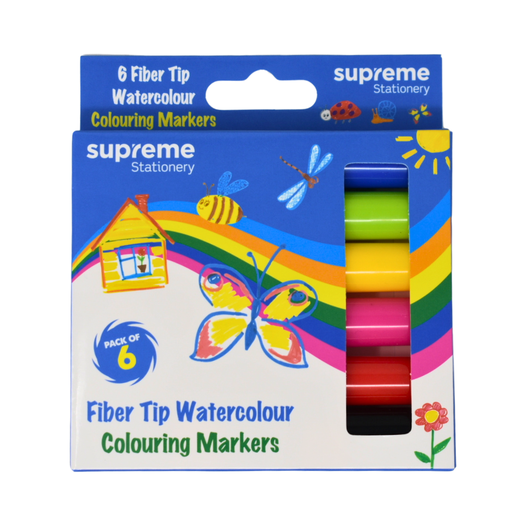 MARKER SHORT WATERCOLOUR 6PC (MK-8083)