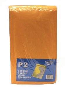 PADDED ENVELOPE P2 140MMX225MM (P2-0712)