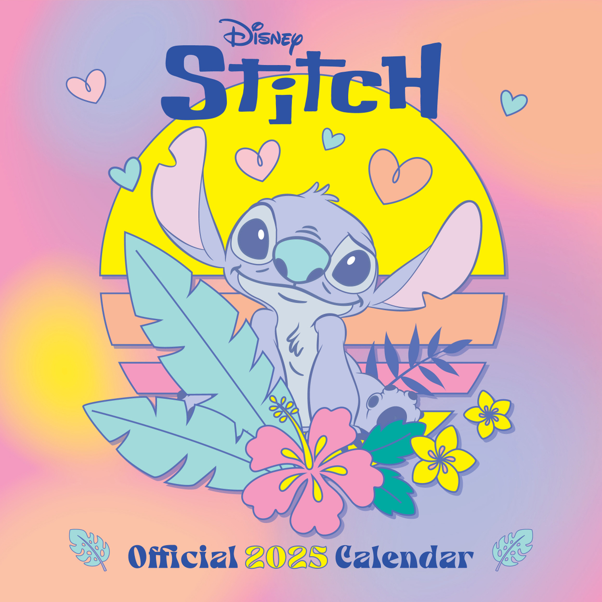 STITCH 2025 SQUARE CALENDAR - MULTI LANG