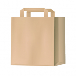 KRAFT TAPE CARRIER BAG 28X17X29CM (250)